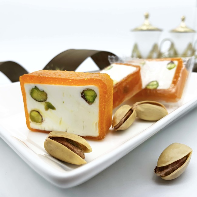 Premium Pistachio Nougat With Apricot - Baaji's